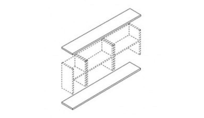 Горизонтальные панели для шкафов В-810