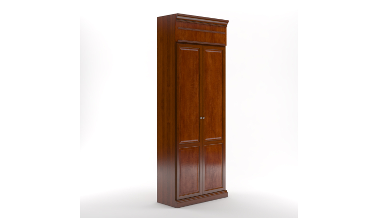 Корпус шкафа для одежды с дверьми MNV-100266 W
