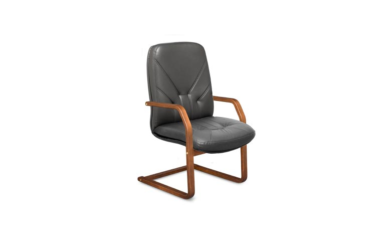 Кресло Комо на деревянных полозьях с низкой спинкой КОМО/К/ST/О