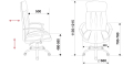 Кресло Бюрократ T-8000SL/BL+GR