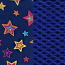 Ткань STAR-BL/Сетка синяя