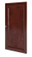 Дверца малая деревянная правая