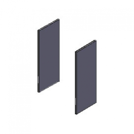 Комплект боковых отделочных панелей для среднего шкафа