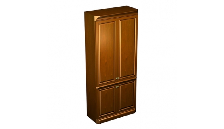 Шкаф для документов с деревянными дверьми MI 100W