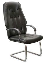 Кресло К46 на полозьях (хром)